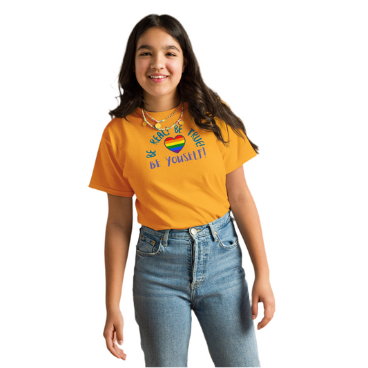 Youth Classic Tee - Be Real! Be True! Be Yourself!