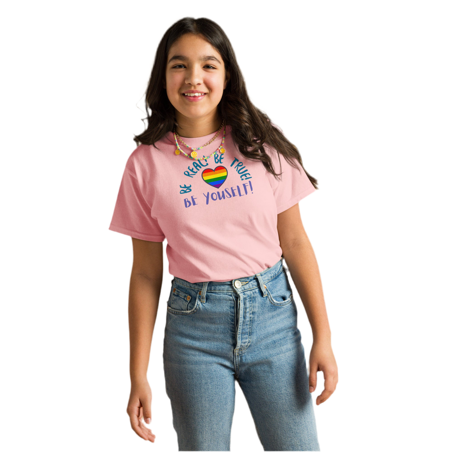 Youth Classic Tee - Be Real! Be True! Be Yourself!