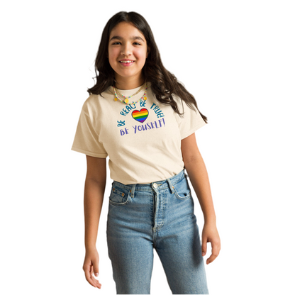 Youth Classic Tee - Be Real! Be True! Be Yourself!