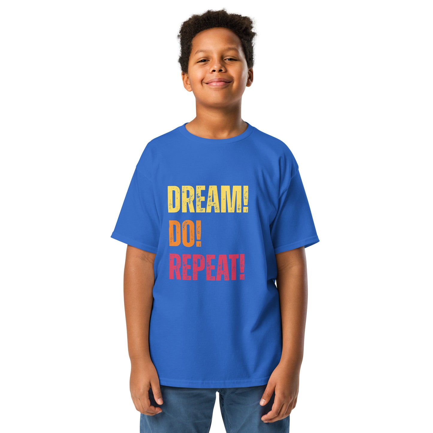 dream do repeat youth shirt design
